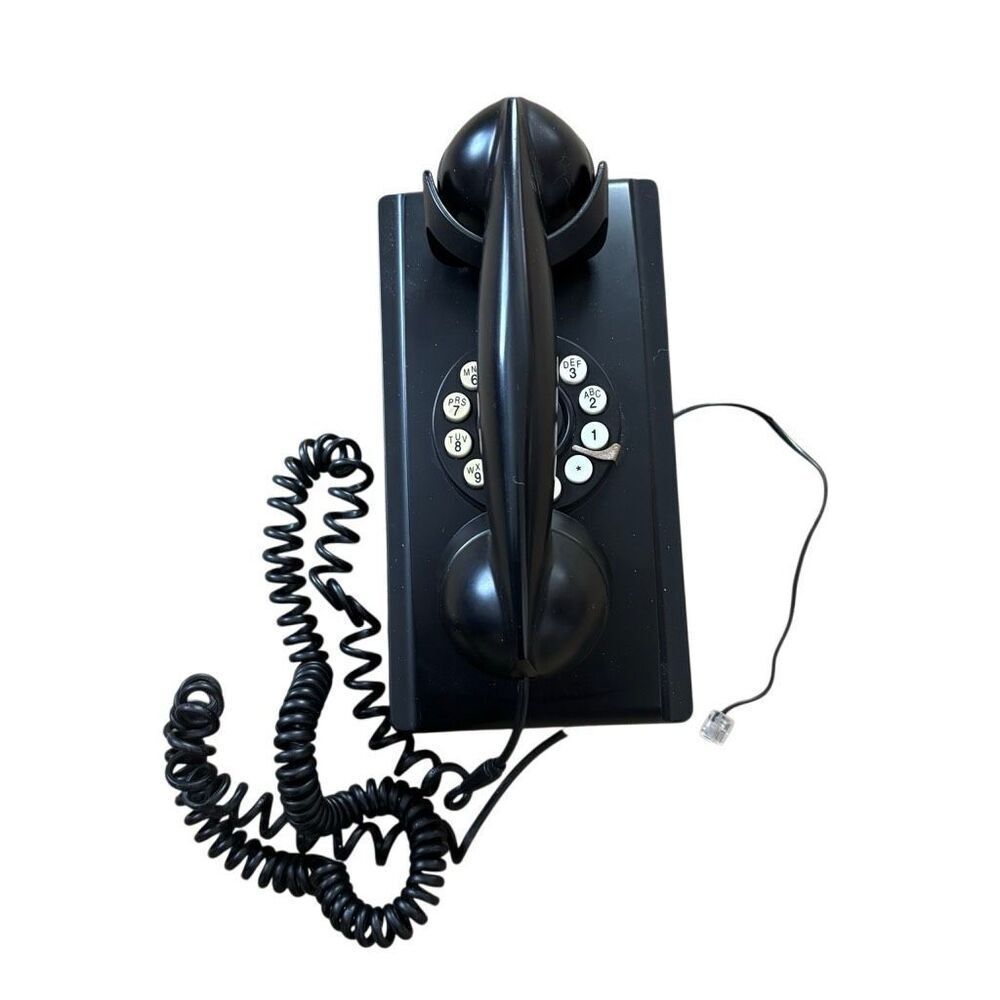 Crosley Model CR55 Push Button Wall Mount Phone *Tested-Works*